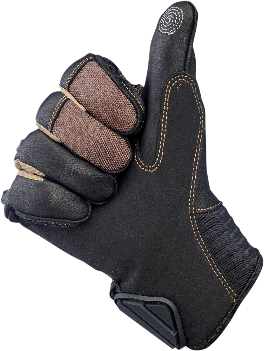 BILTWELL Bridgeport Gloves - Chocolate - 2XL 1509-0201-306 - Image 5