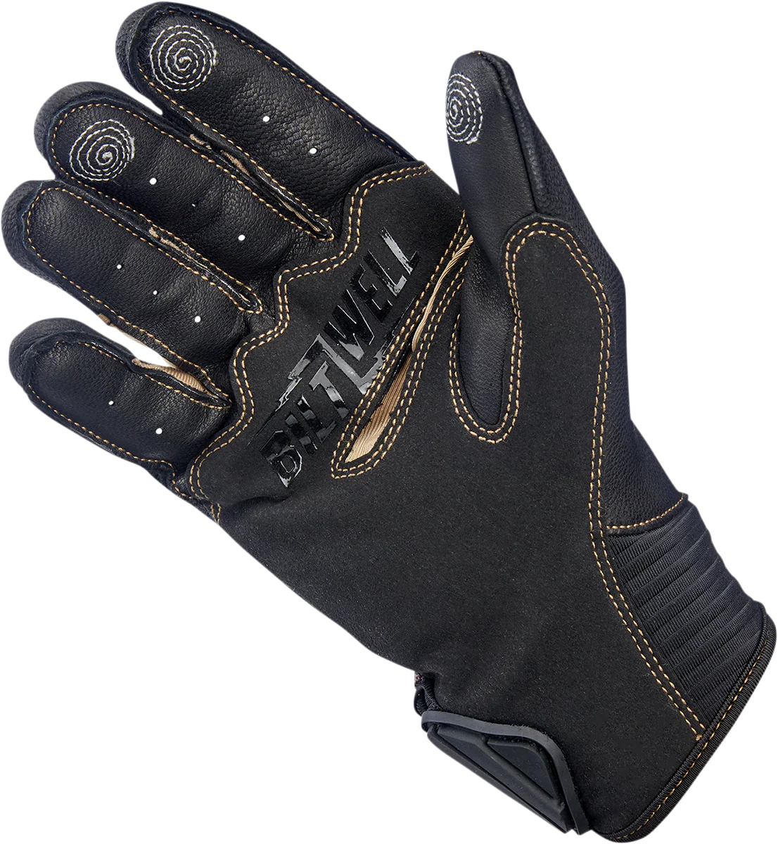 BILTWELL Bridgeport Gloves - Chocolate - Large 1509-0201-304 - Image 3