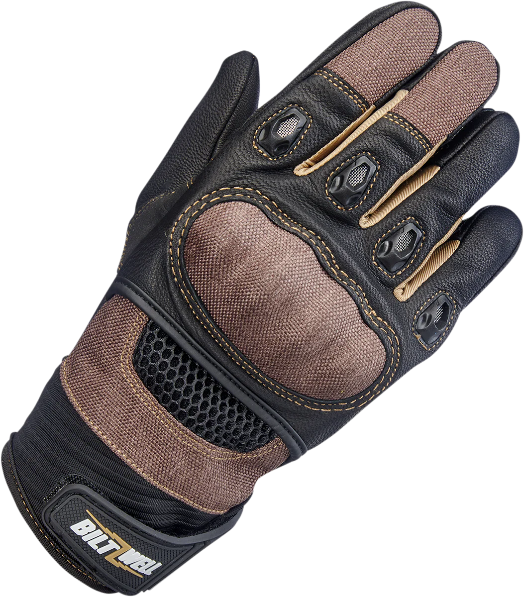 BILTWELL Bridgeport Gloves - Chocolate - XL 1509-0201-305 - Image 7