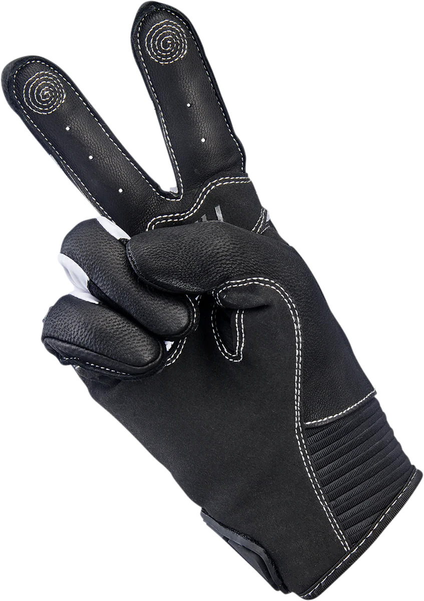 BILTWELL Bridgeport Gloves - Red - 2XL 1509-0801-306 - Image 5