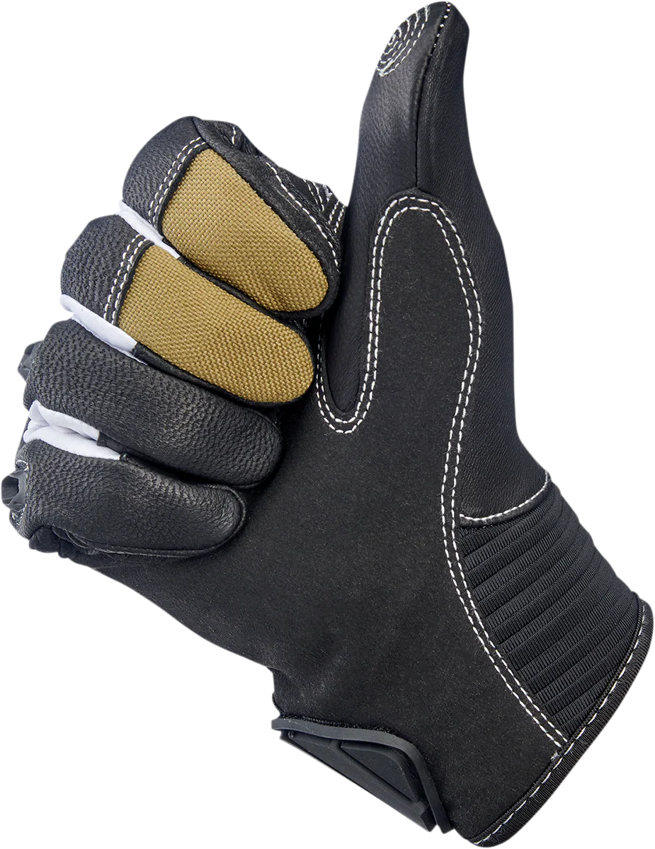 BILTWELL Bridgeport Gloves - Tan - XL 1509-0901-305 - Image 2