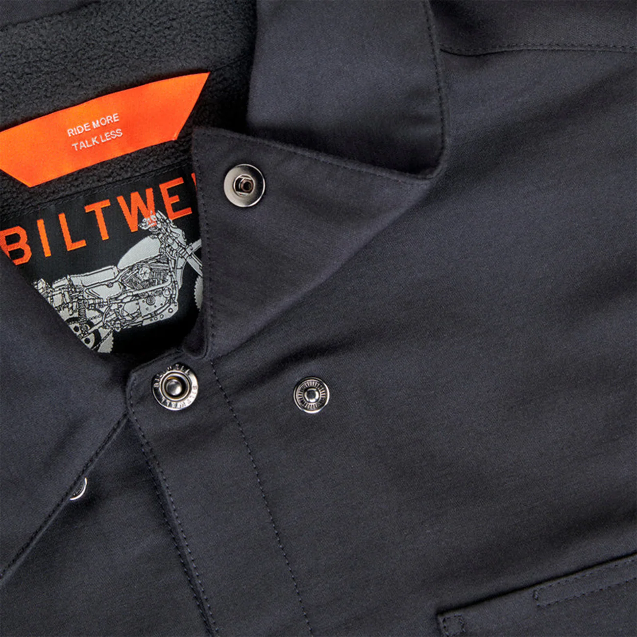 BILTWELL El Dorado Shirtjack - Black - 2XL 8129-121-006 - Image 6