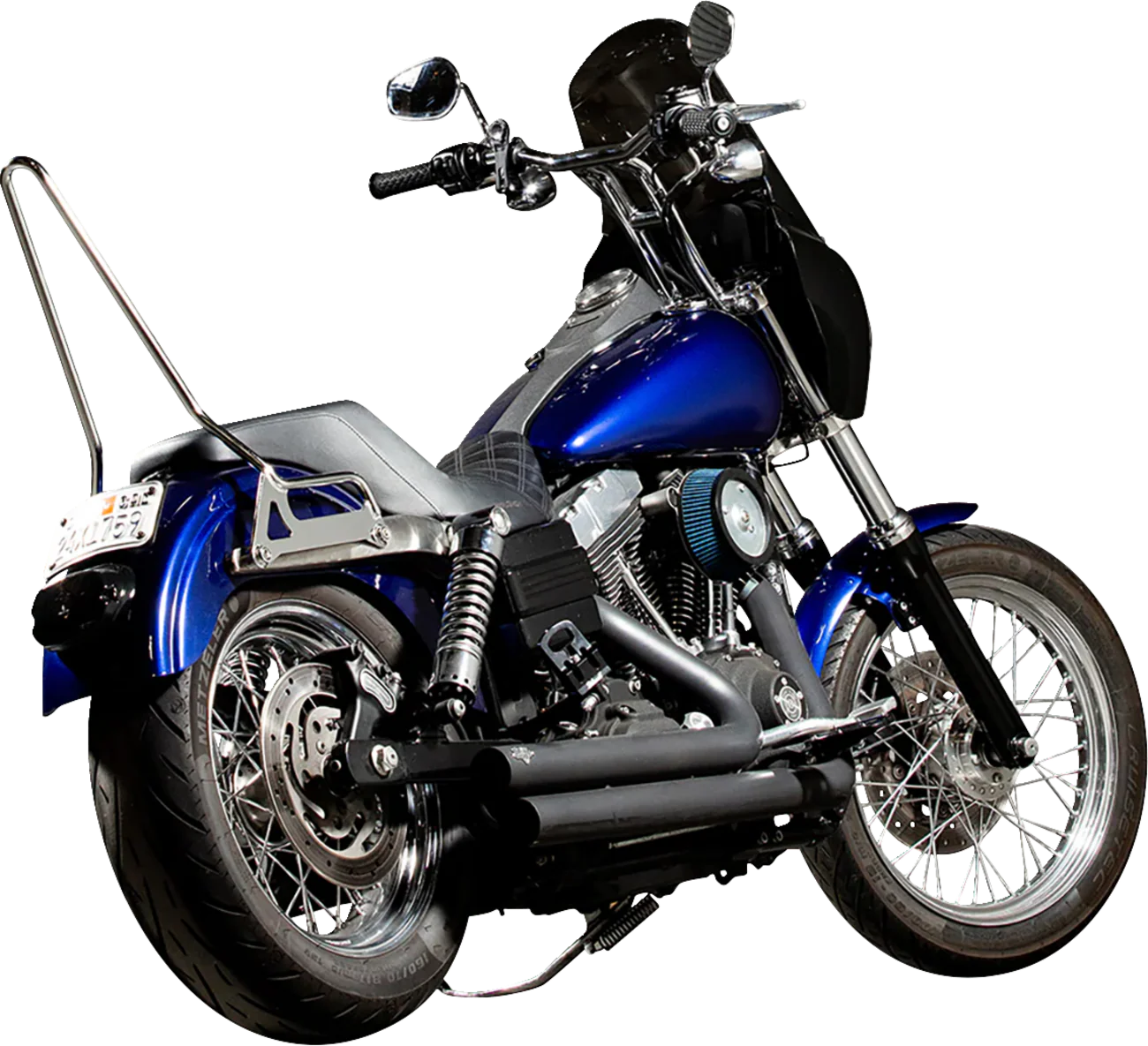 BILTWELL EXFIL Sissy Bar - FXD - Chrome 5003-501 - Image 8