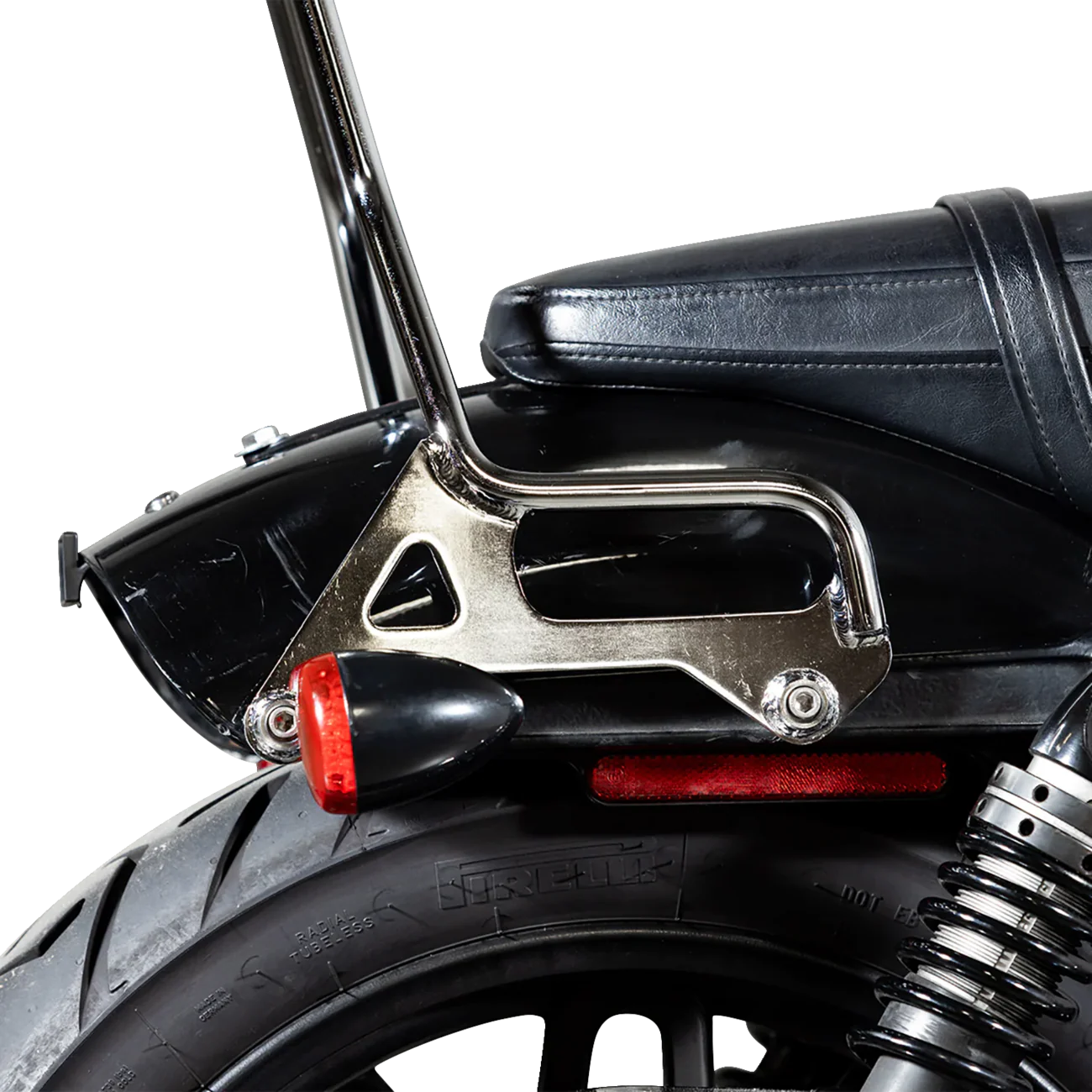 BILTWELL EXFIL Sissy Bar - XL - Chrome 5003-502 - Image 10