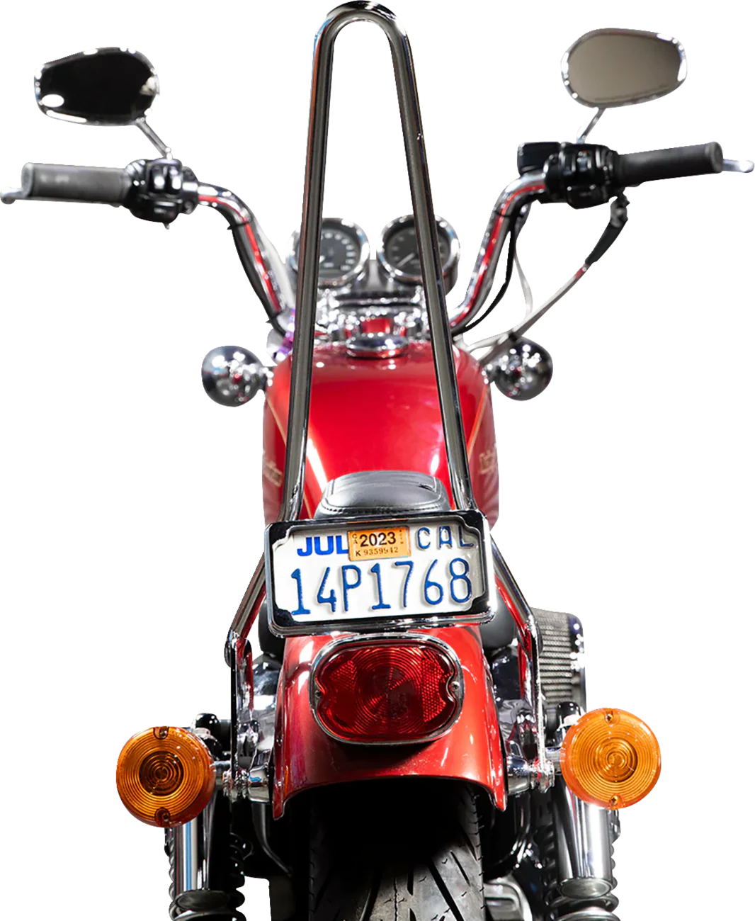 BILTWELL EXFIL Sissy Bar - XL - Chrome 5003-503 - Image 7