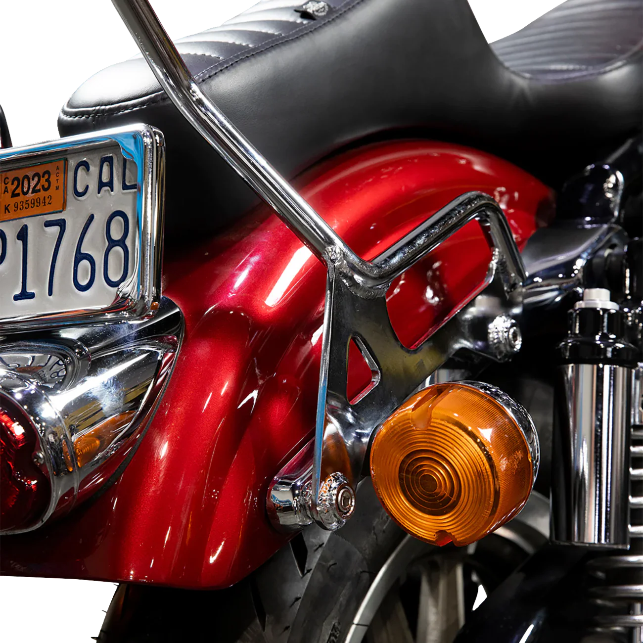 BILTWELL EXFIL Sissy Bar - XL - Chrome 5003-503 - Image 9
