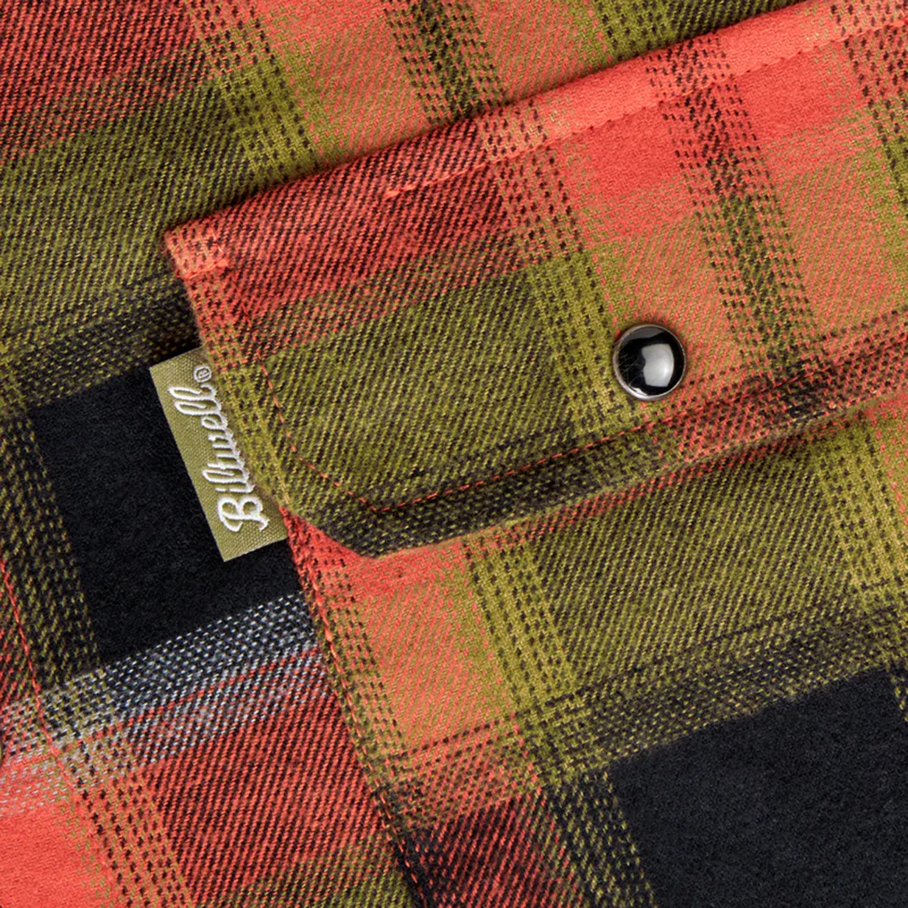 BILTWELL HI Test Flannel Shirt - Rust - Large 8128-125-004 - Image 4