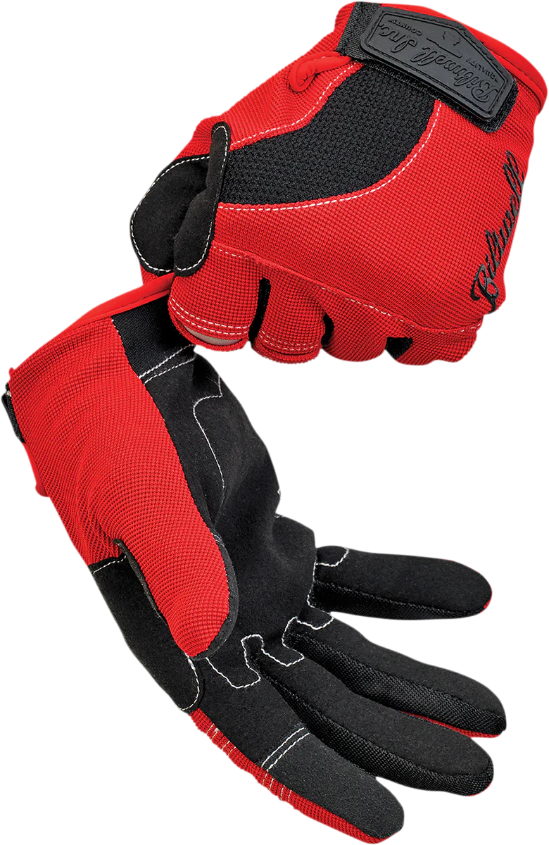 BILTWELL Moto Gloves - Red/White/Blue - XS 1501-1208-001 - Image 10