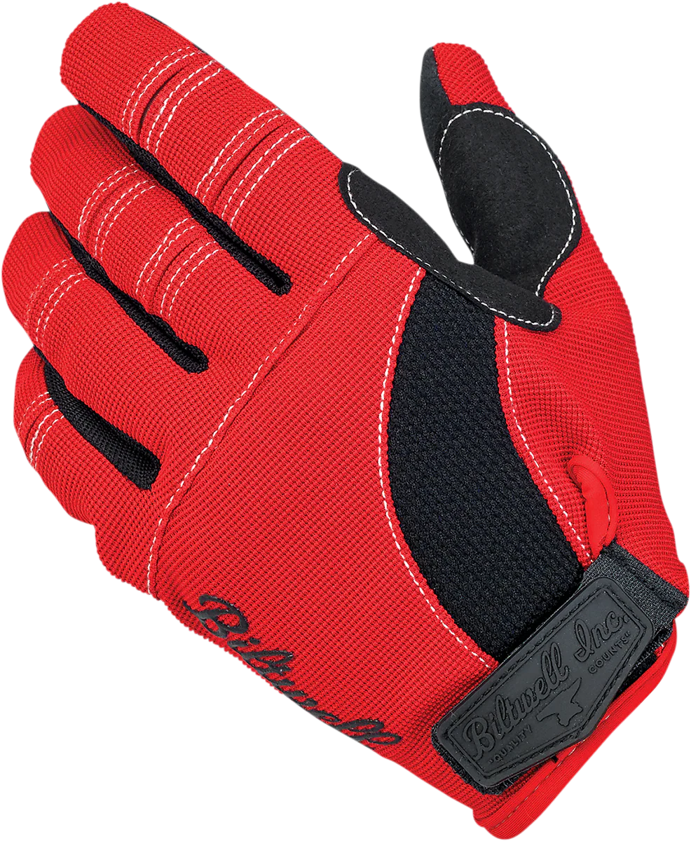 BILTWELL Moto Gloves - Red/White/Blue - XS 1501-1208-001 - Image 7