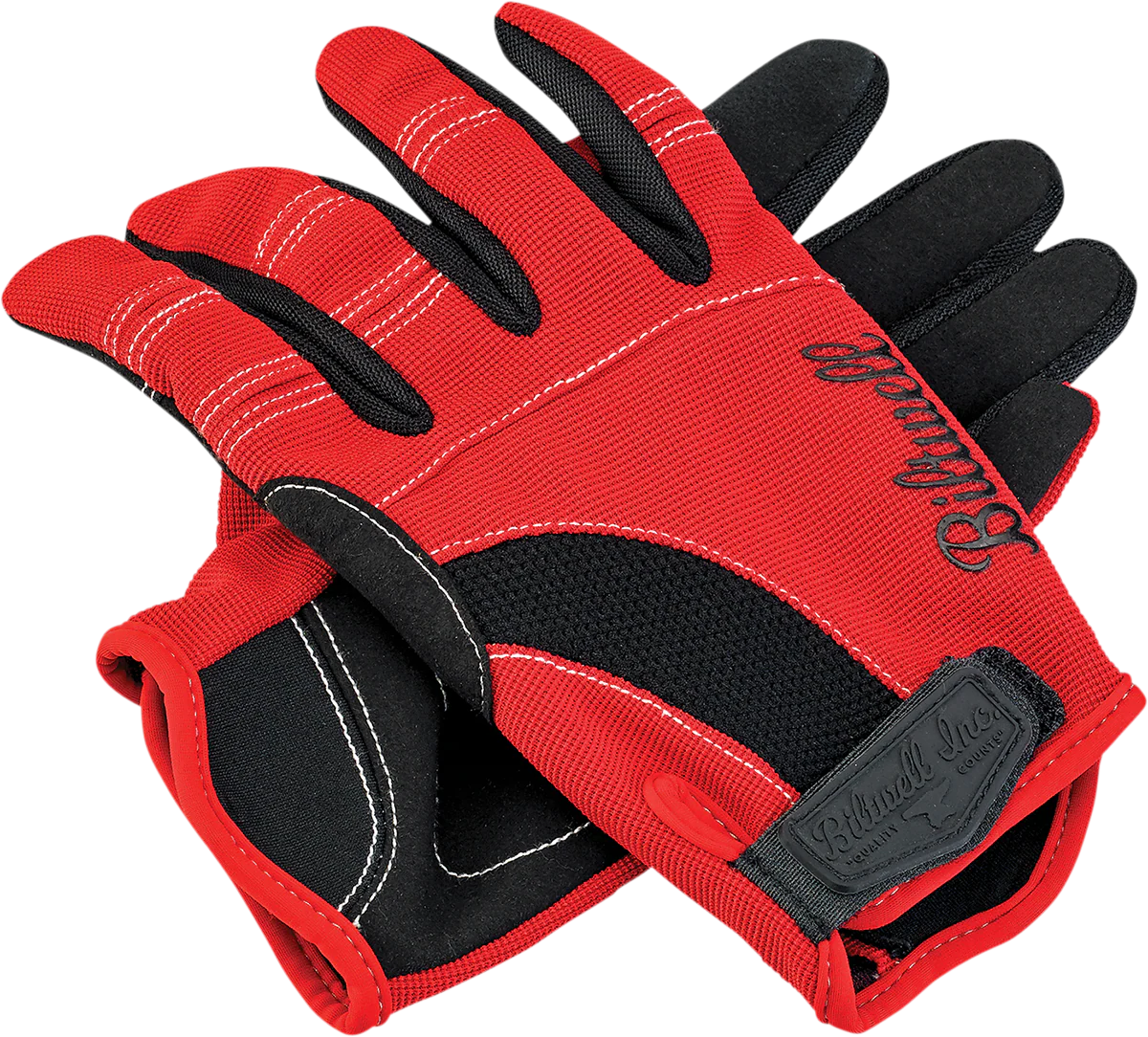 BILTWELL Moto Gloves - Red/White/Blue - XS 1501-1208-001 - Image 9