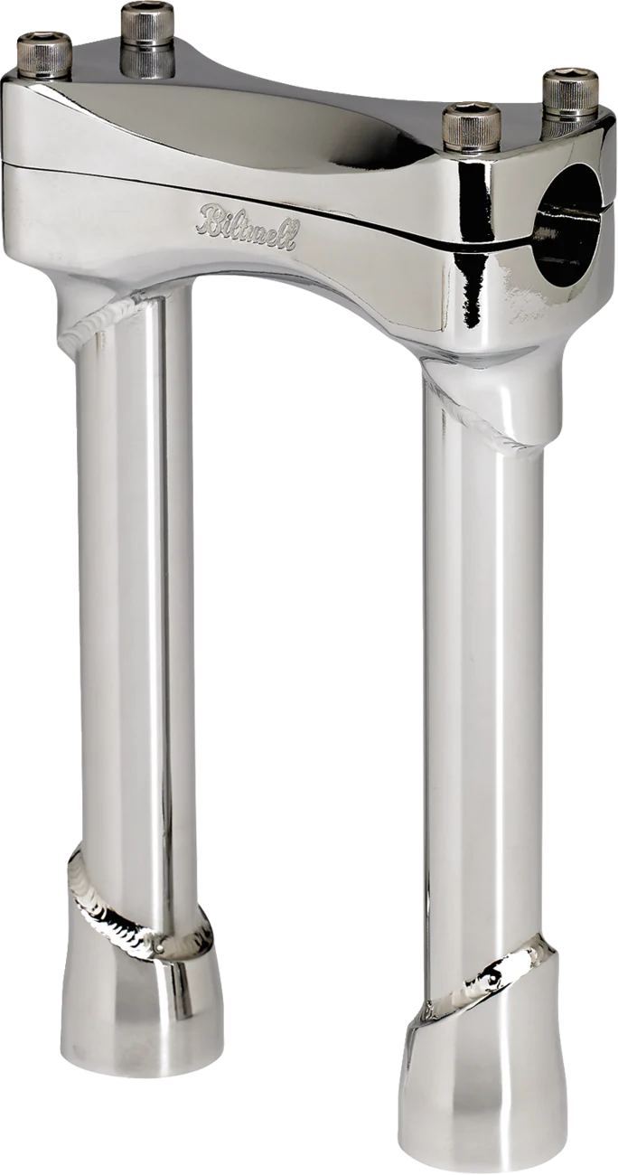 BILTWELL Murdock Handlebar Risers - 8" - Chrome 6403-105-08 - Image 3