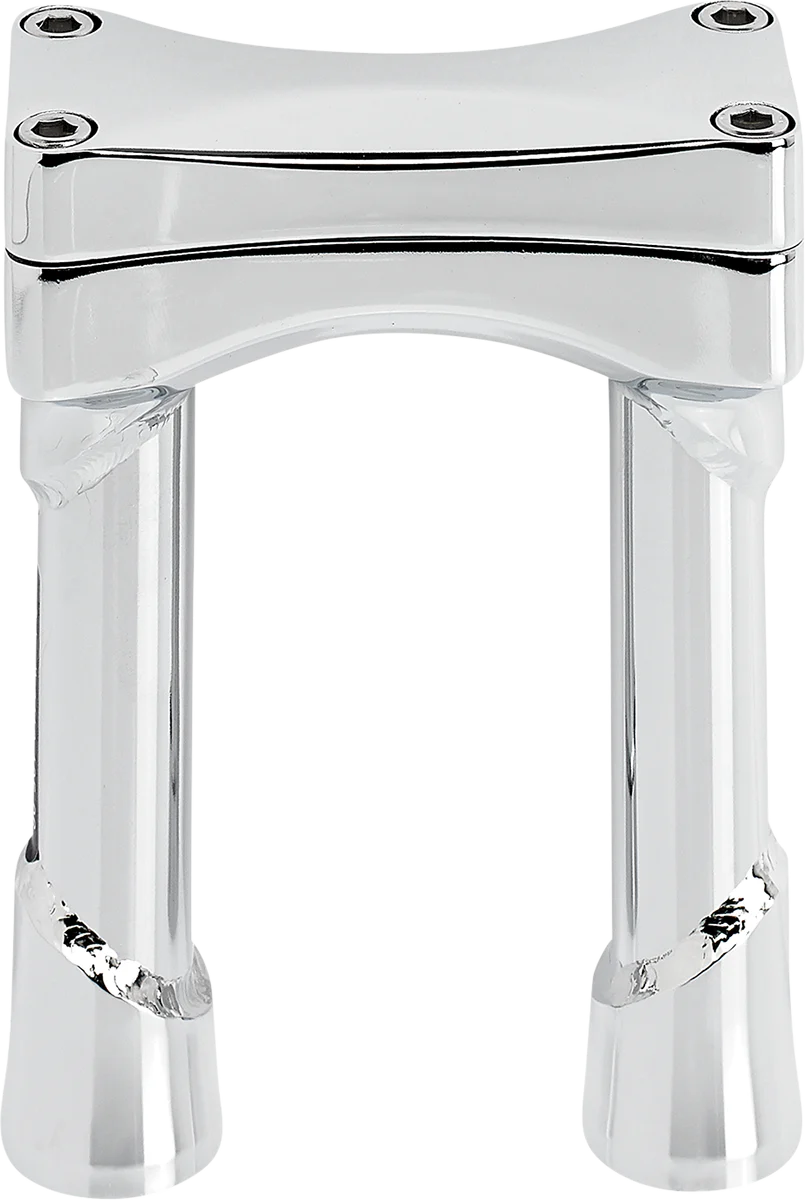 BILTWELL Murdock O/S Risers - 6" - Chrome 6413-105-06 - Image 3
