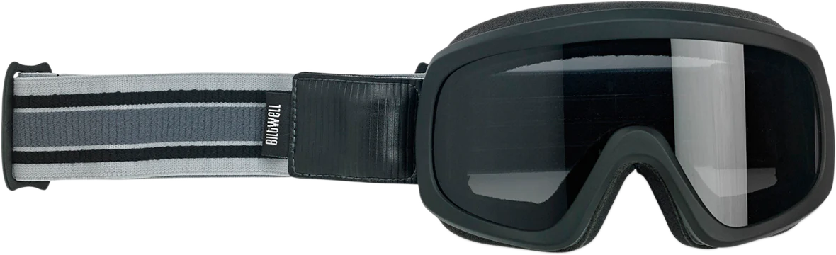 BILTWELL Overland 2.0 Goggle - Racer - Black/Gray - Smoke Lens 2111-5102-006