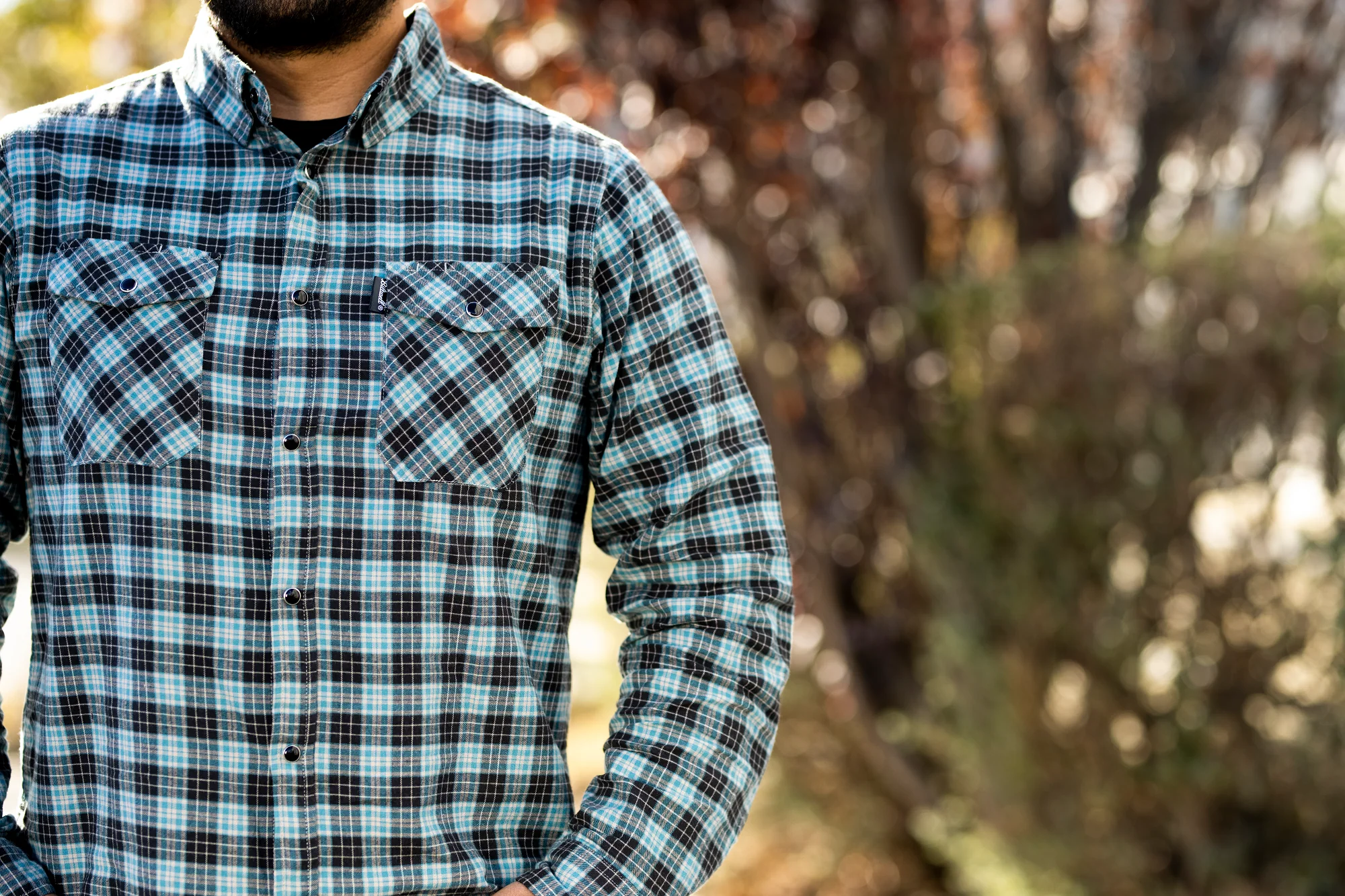 BILTWELL Pacific Flannel Shirt - Small 8145-069-002 - Image 2