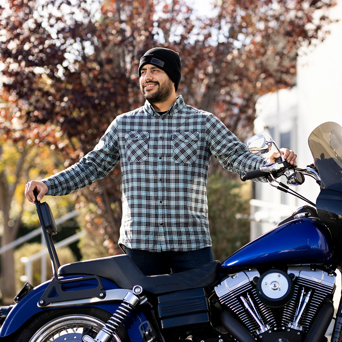 BILTWELL Pacific Flannel Shirt - Small 8145-069-002 - Image 3