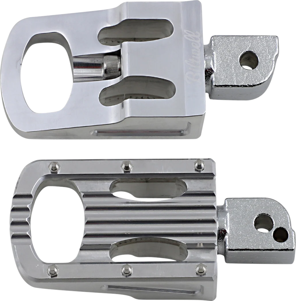 BILTWELL Punisher Foot Pegs - Passenger - Polished - M8 7005-303-04