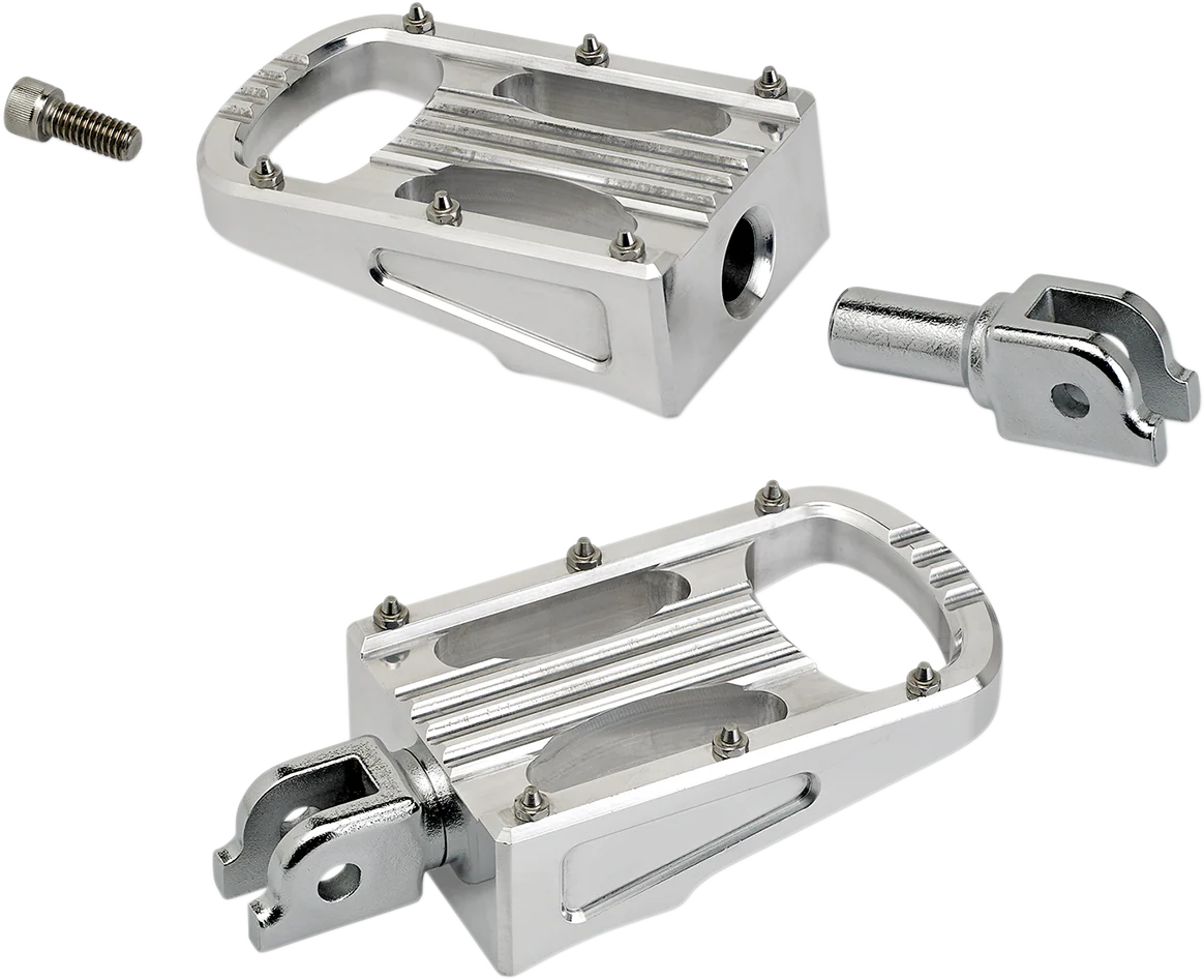 BILTWELL Punisher Foot Pegs - Polished - Softail 7006-303-03 - Image 2