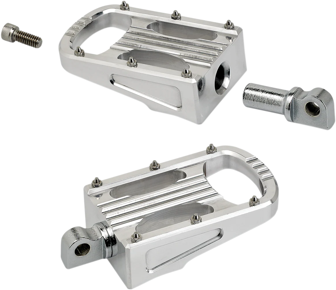 BILTWELL Punisher Foot Pegs - Polished - XL 7006-303-01 - Image 2
