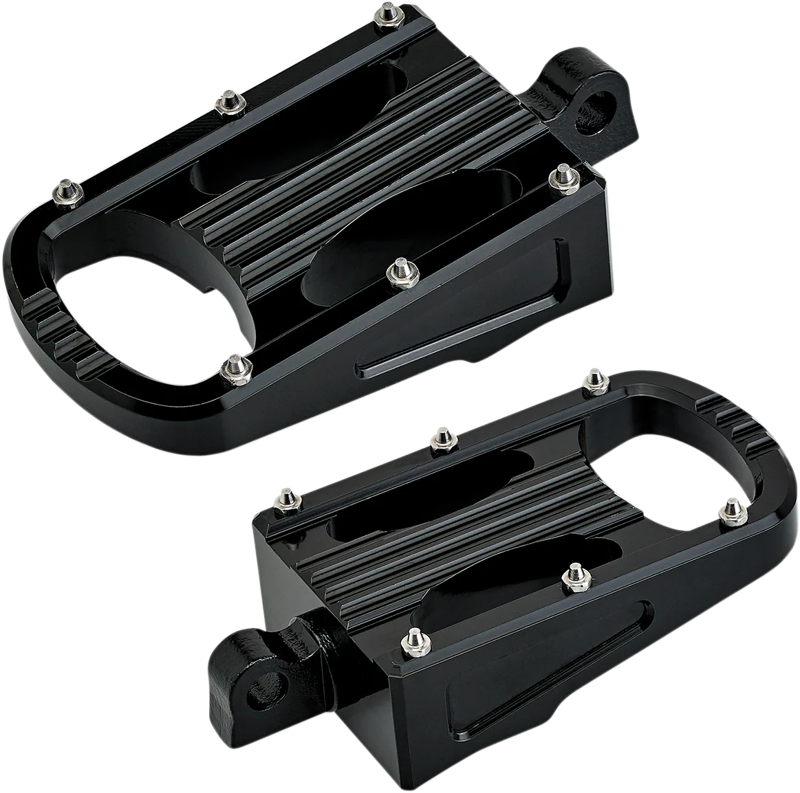 BILTWELL Punisher Footpeg - Black - XL 7006-203-01