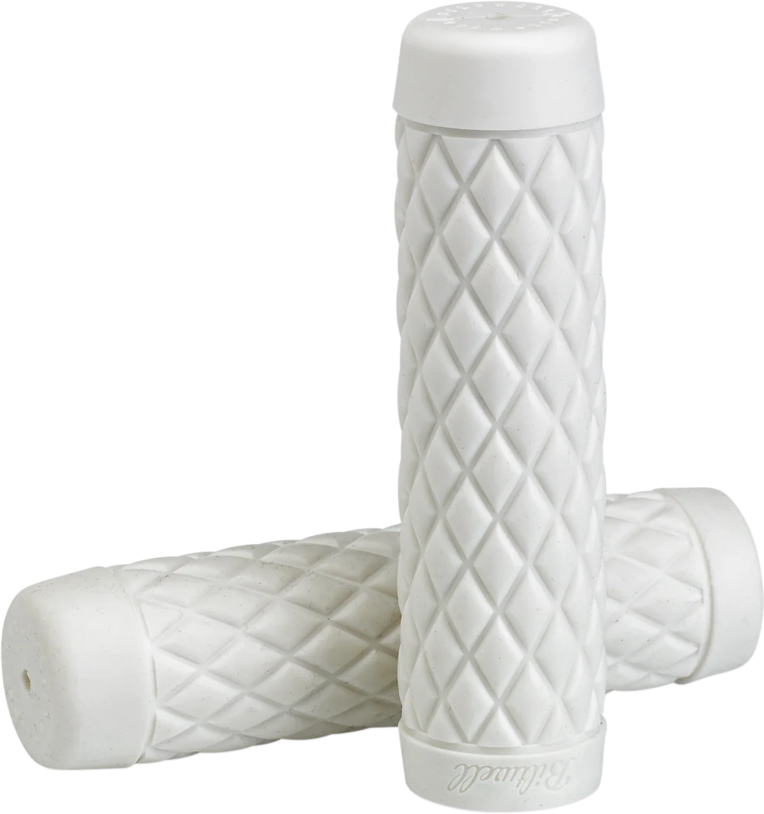 BILTWELL Torker Grips - 7/8" - White 6705-0278