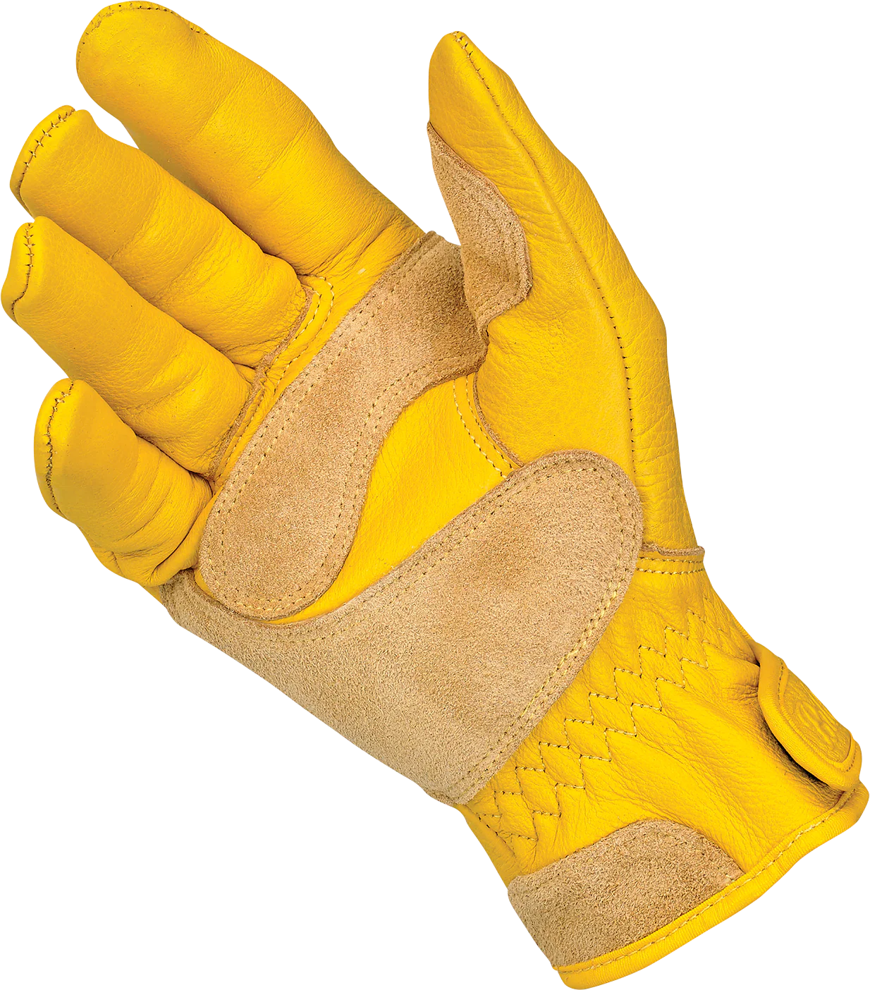 BILTWELL Work 2.0 Gloves - Gold - 2XL 1510-0707-006 - Image 4