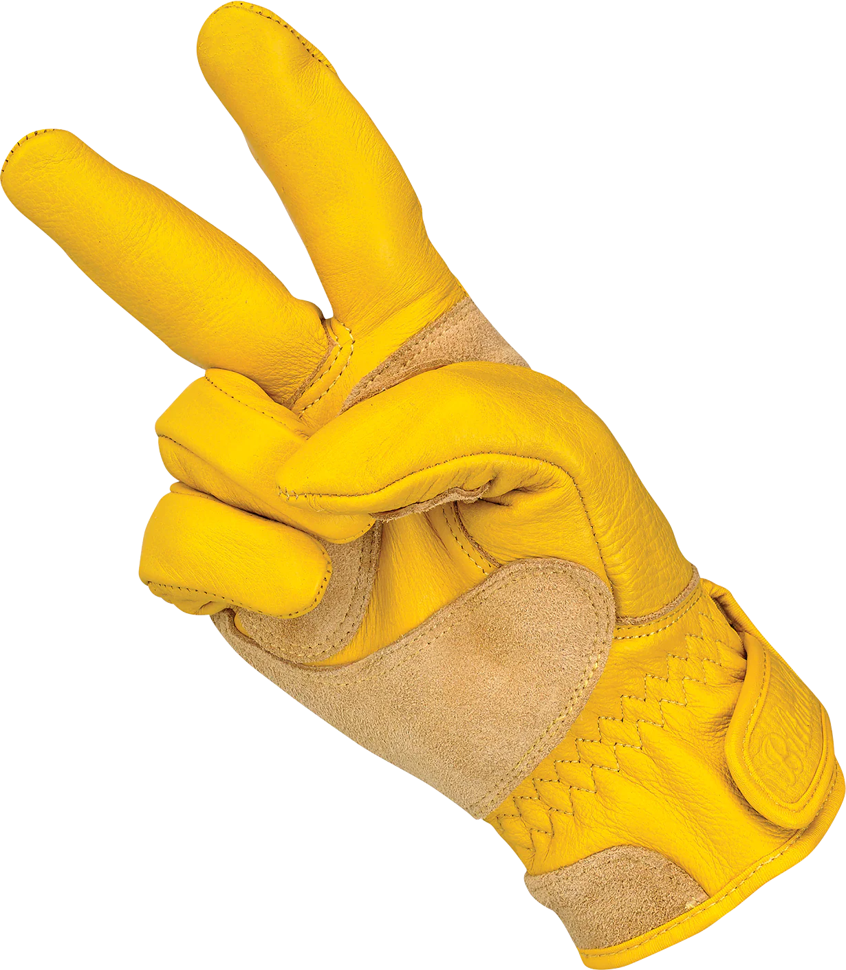 BILTWELL Work 2.0 Gloves - Gold - Small 1510-0707-002 - Image 7