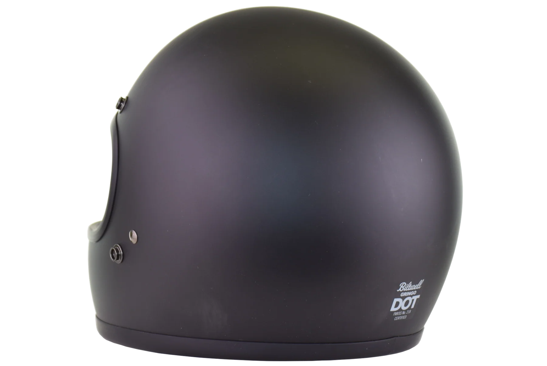 Biltwill - Gringo Helmet - Flat Black - Medium (open Box) - Image 3