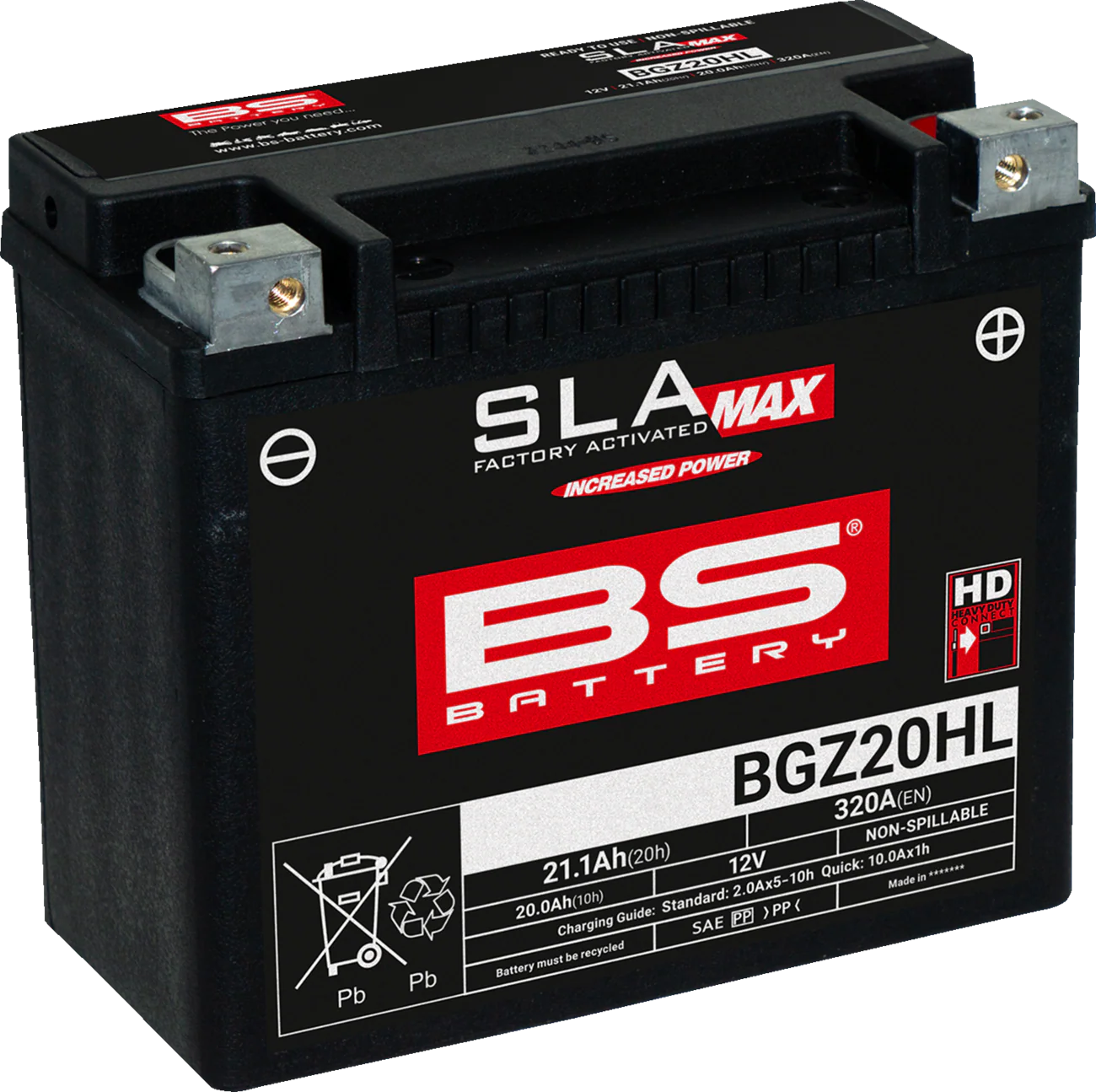 BS BATTERY Battery - BGZ20HL (GYZ) 300939