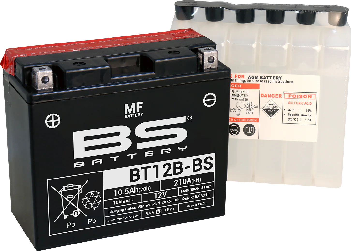 BS BATTERY Battery - BT12B-BS (YT) 300628