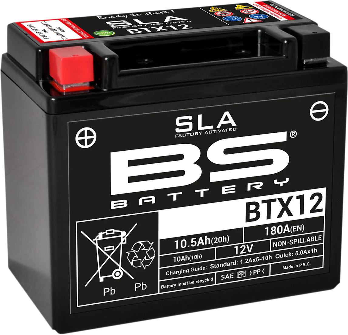 BS BATTERY Battery - BTX12 (YTX) 300680