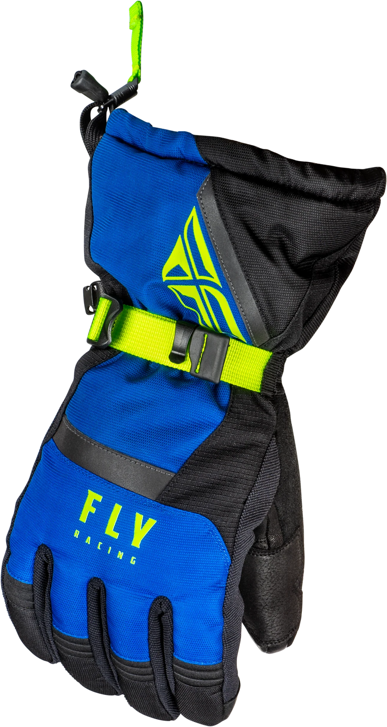 Fly Racing - Cascade Gloves Black/Blue/Hi Vis Md