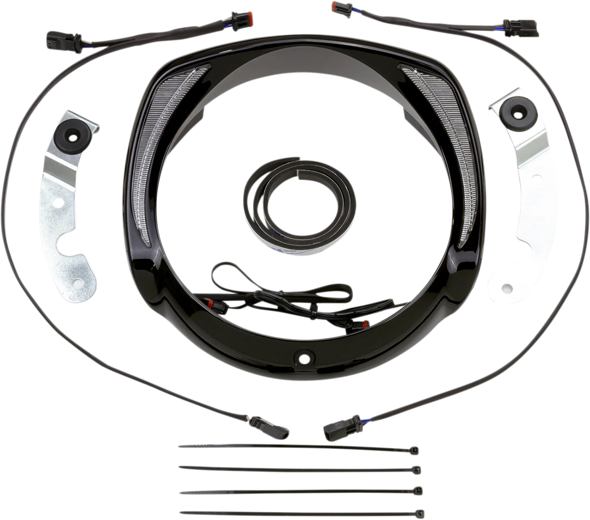 CIRO Headlight Bezel - Black 45206 - Image 2