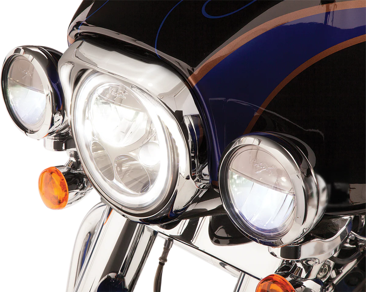 Ciro Headlight Bezel - Chrome 45210