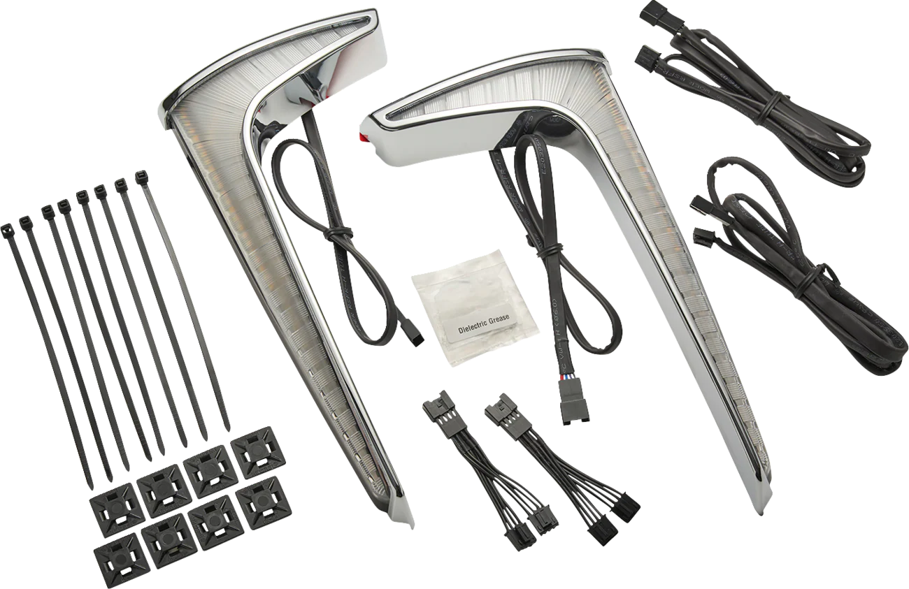 CIRO Lights - Lower Fairing - Chrome - Indian 46800