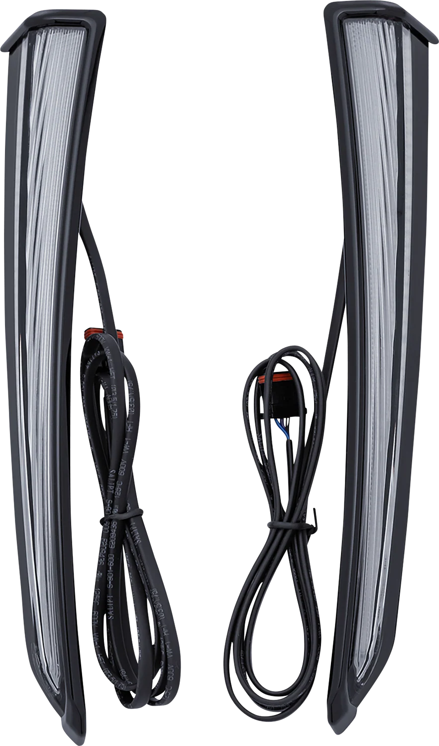 CIRO Lower Fairing Lights - Black 45801
