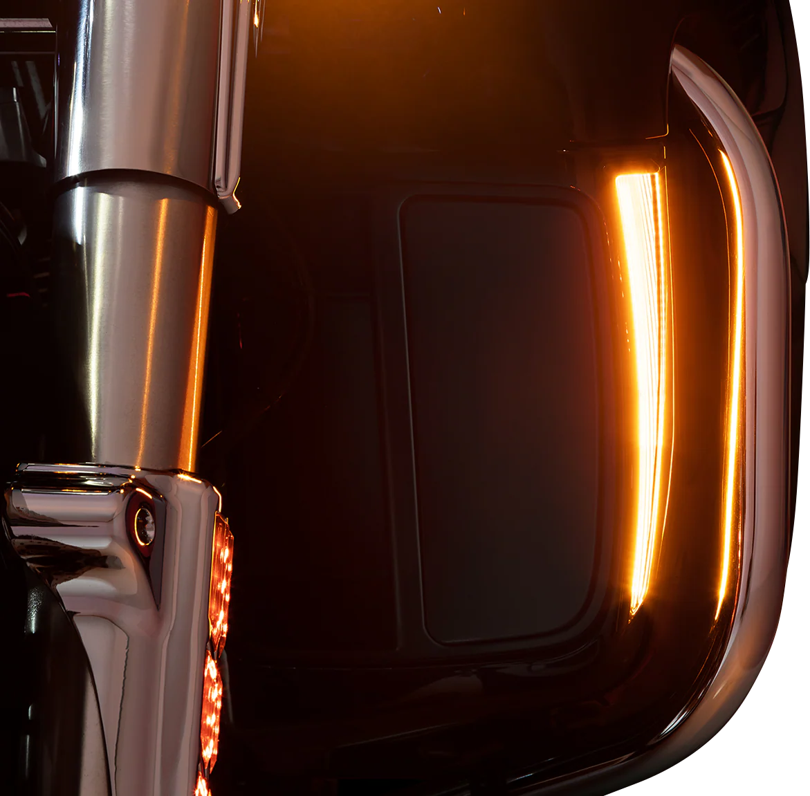 CIRO Lower Fairing Lights - Black 45801 - Image 2