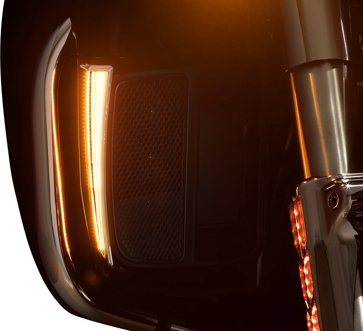 CIRO Lower Fairing Lights - Chrome 45800 - Image 3