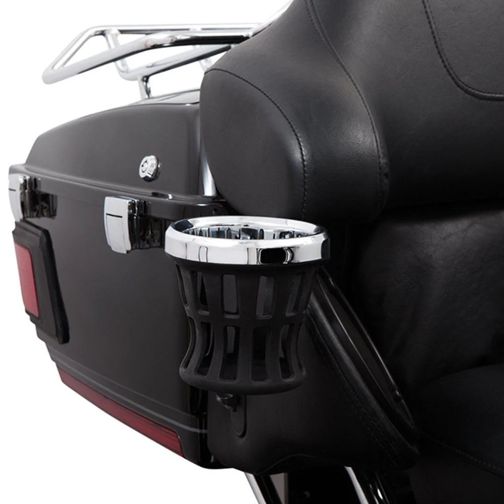 Ciro3D - Drink Holder - Passenger Mount - Chrome/Black