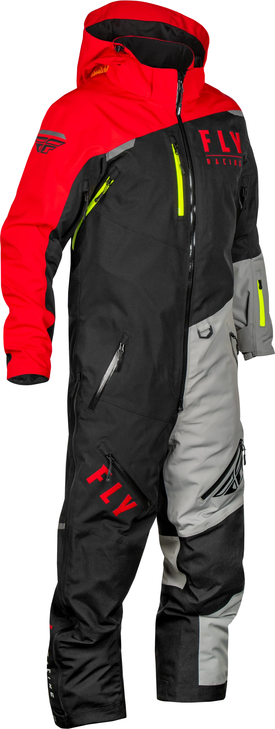 Fly Racing - Cobalt Shell Monosuit Black/Red Sm