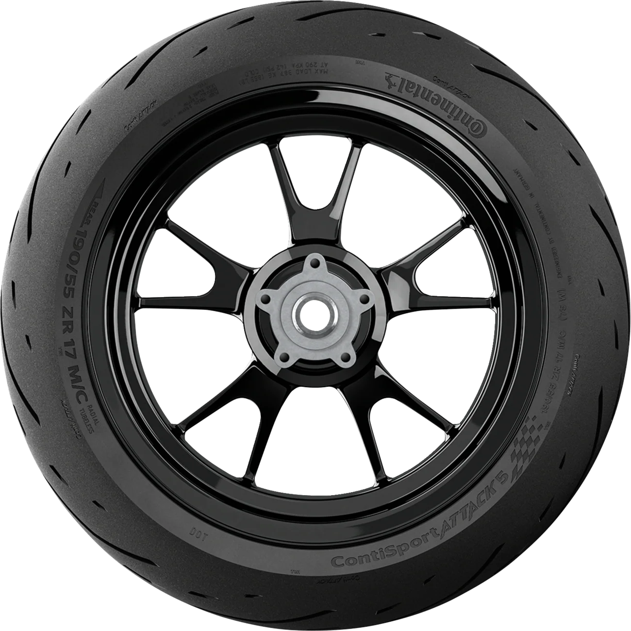 CONTINENTAL Tire - ContiSportAttack 5 - Rear - 190/55ZR17 - (75W) 02447710000 - Image 3