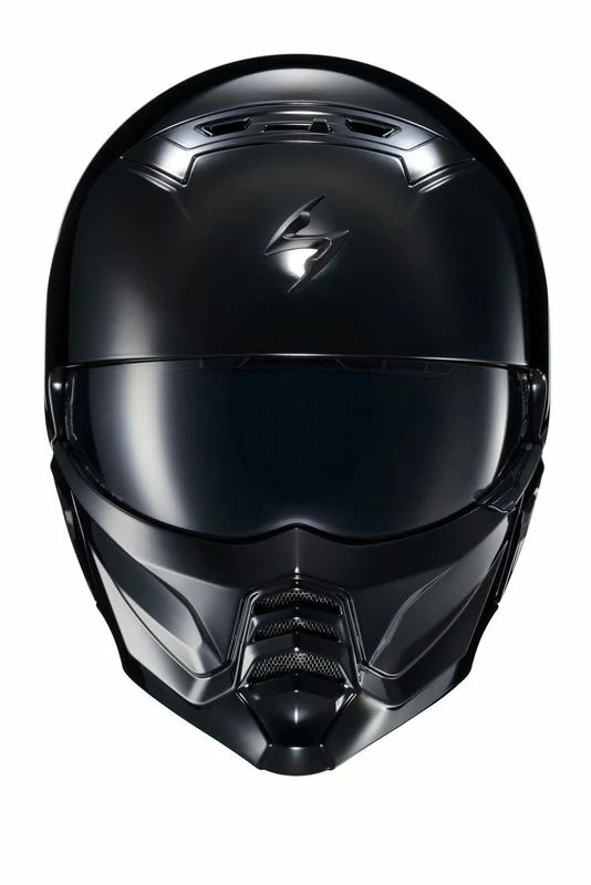 Scorpion - Covert 2 Open Face Helmet Gloss Black 3x - Image 2