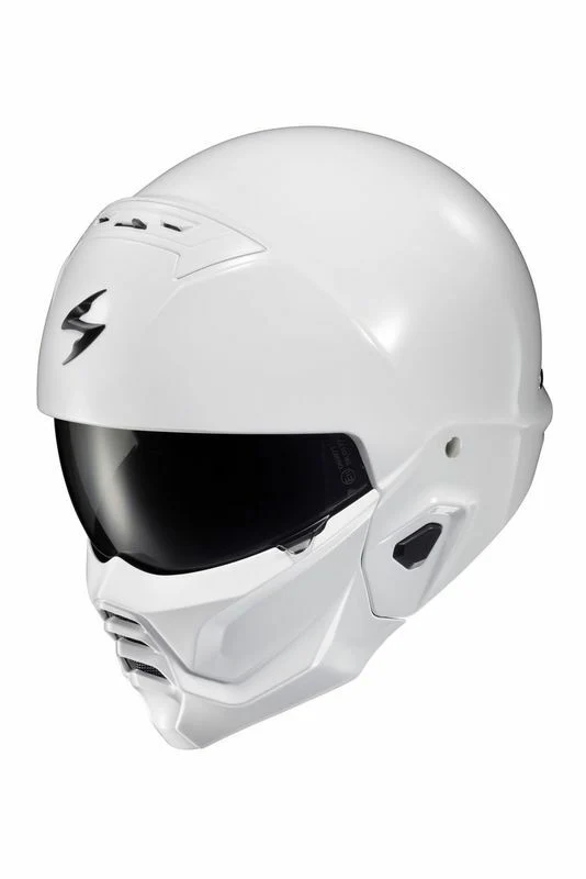 Scorpion - Covert 2 Open Face Helmet Gloss White  Xs