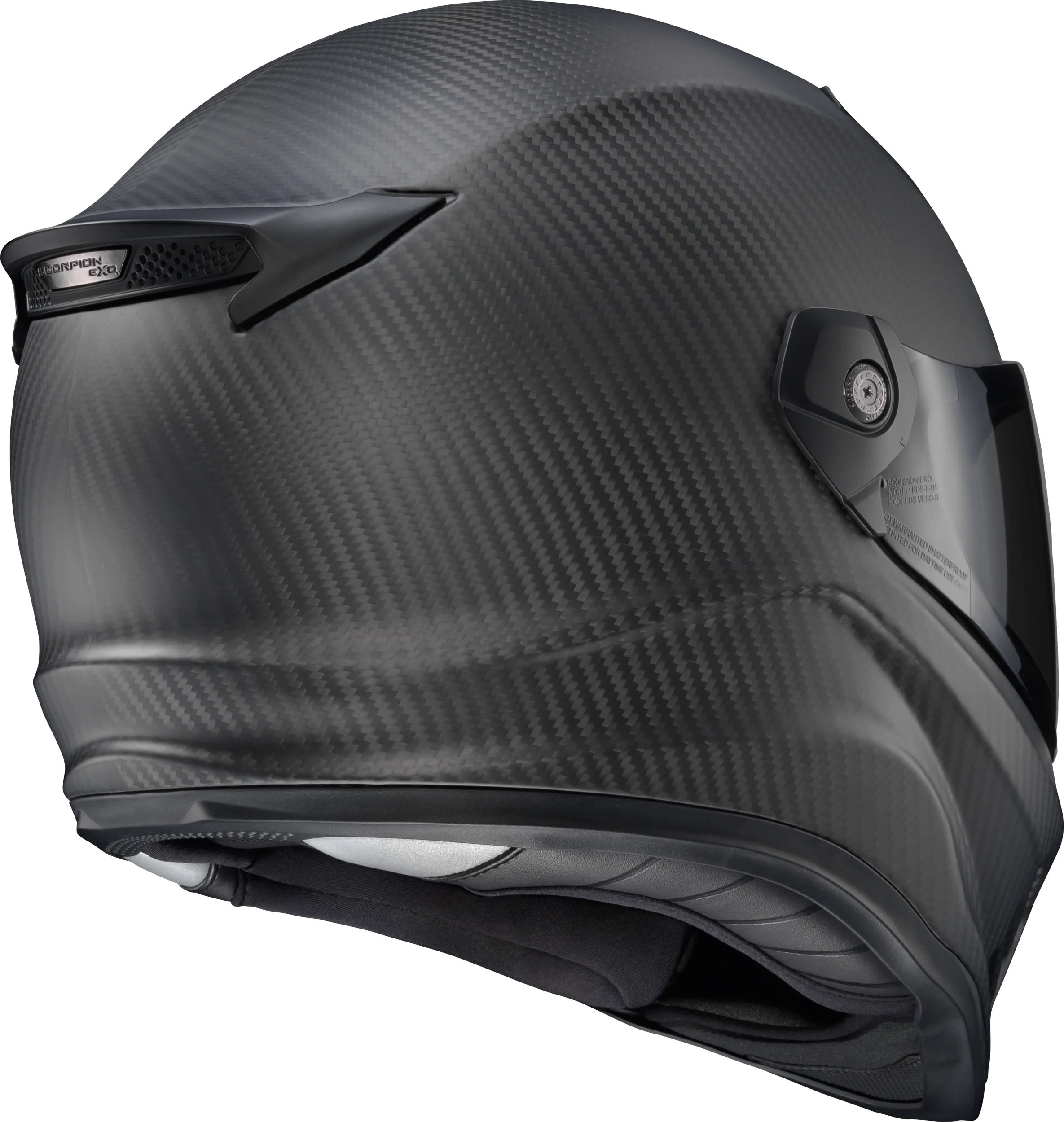 Scorpion - Covert Fx Carbon Full Face Helmet Matte Black 2x - Image 2