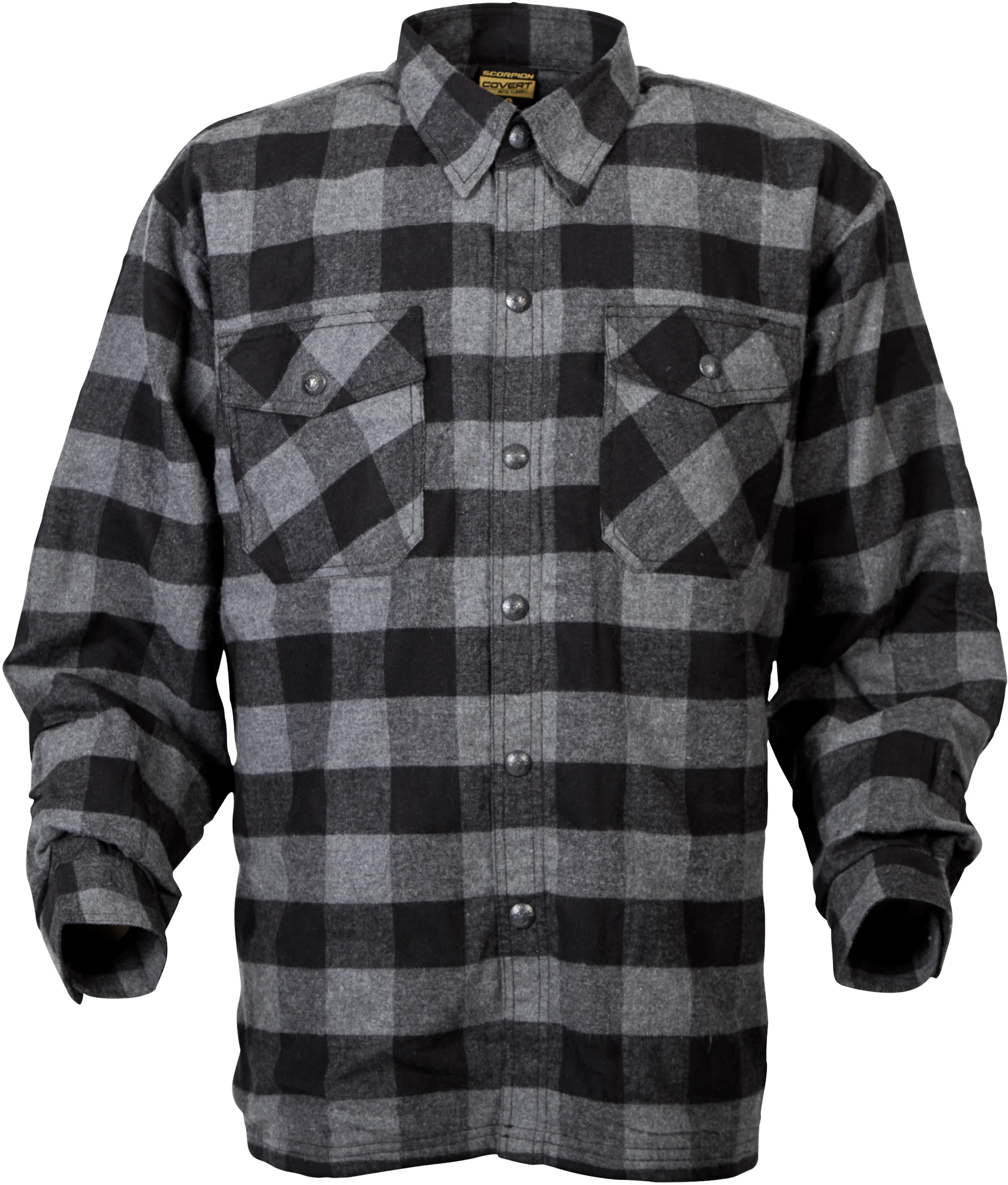 Scorpion - Covert Moto Flannel Black/Grey 2x