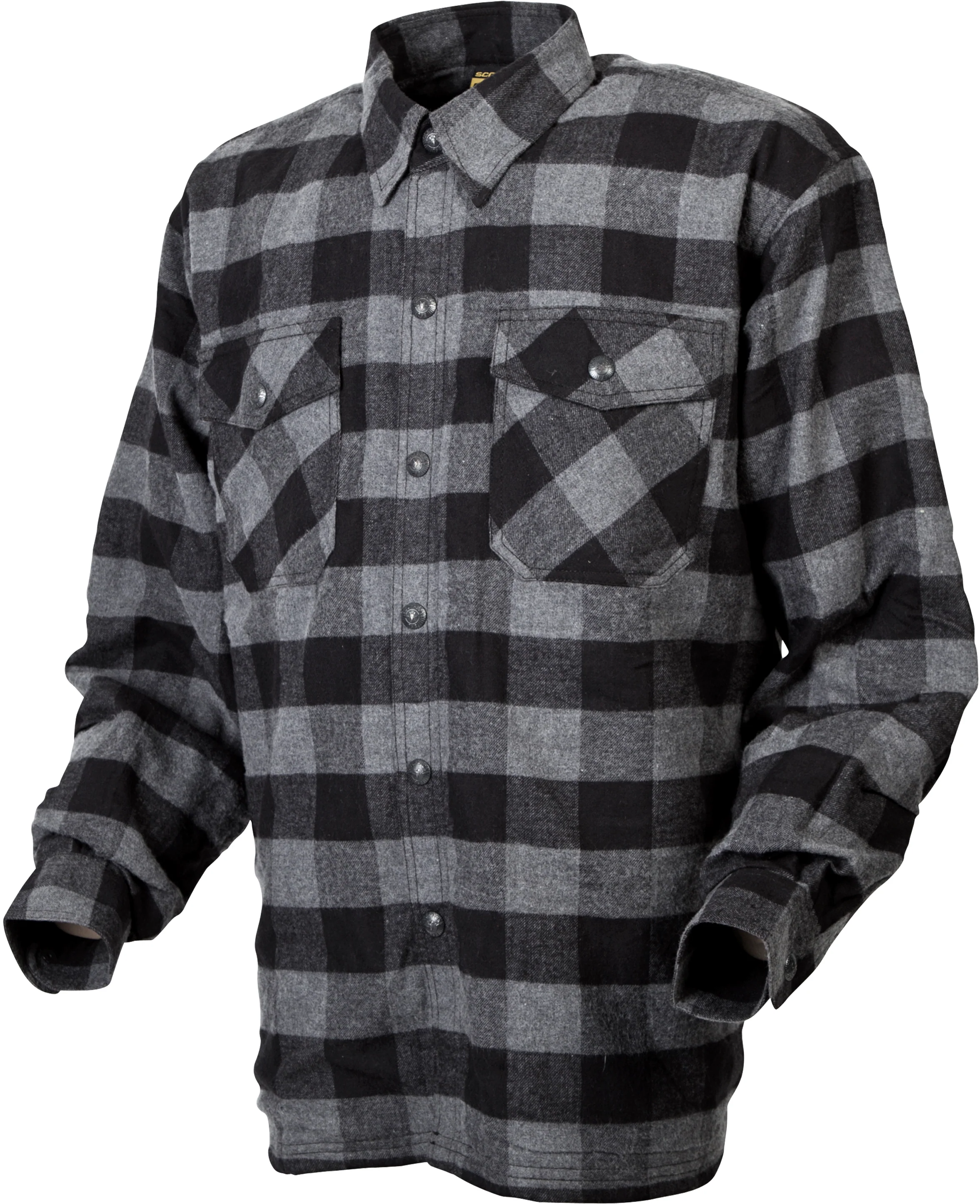 Scorpion - Covert Moto Flannel Black/Grey 2x - Image 2