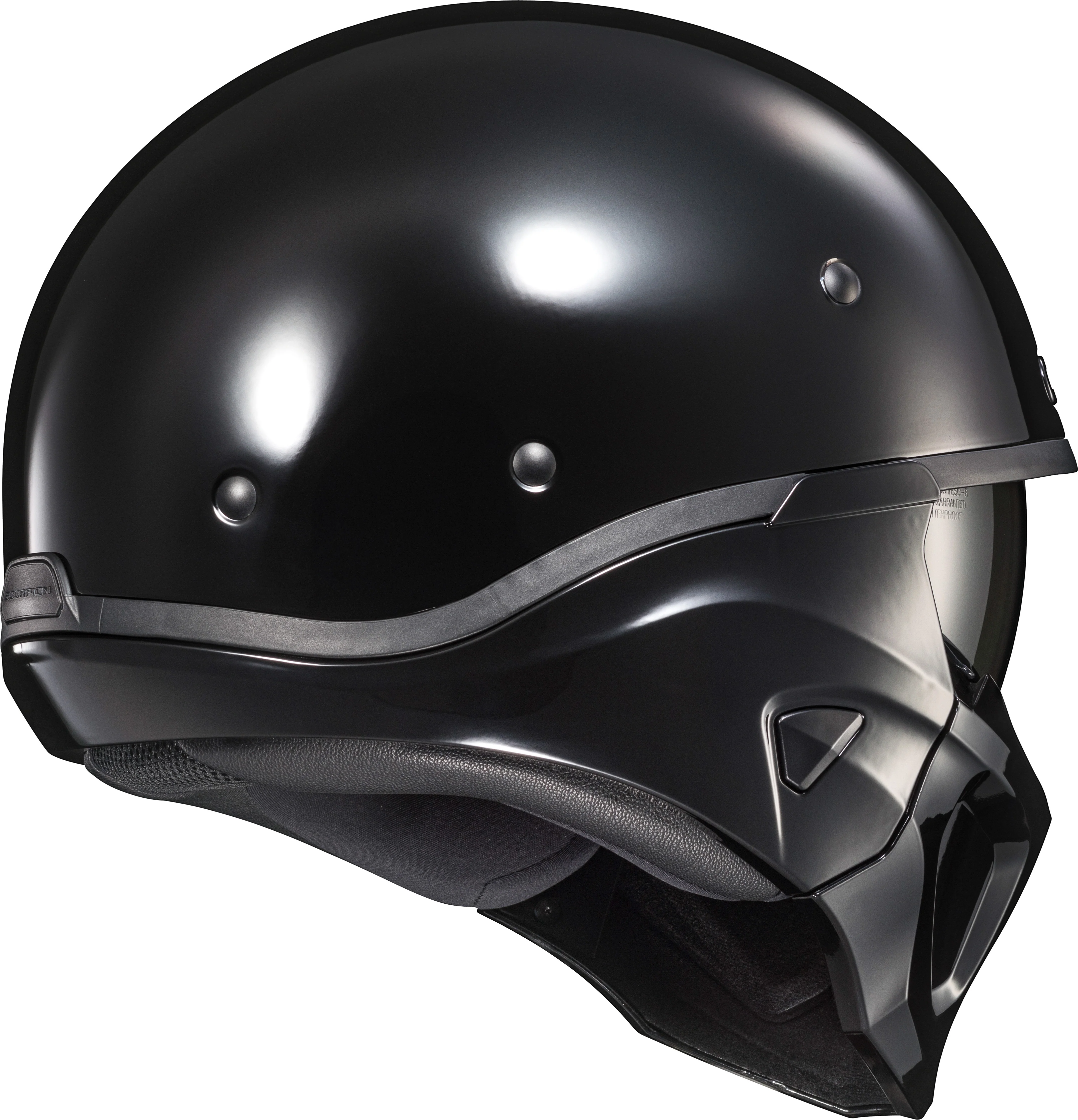 Scorpion - Covert X Open Face Helmet Gloss Black Xl - Image 2
