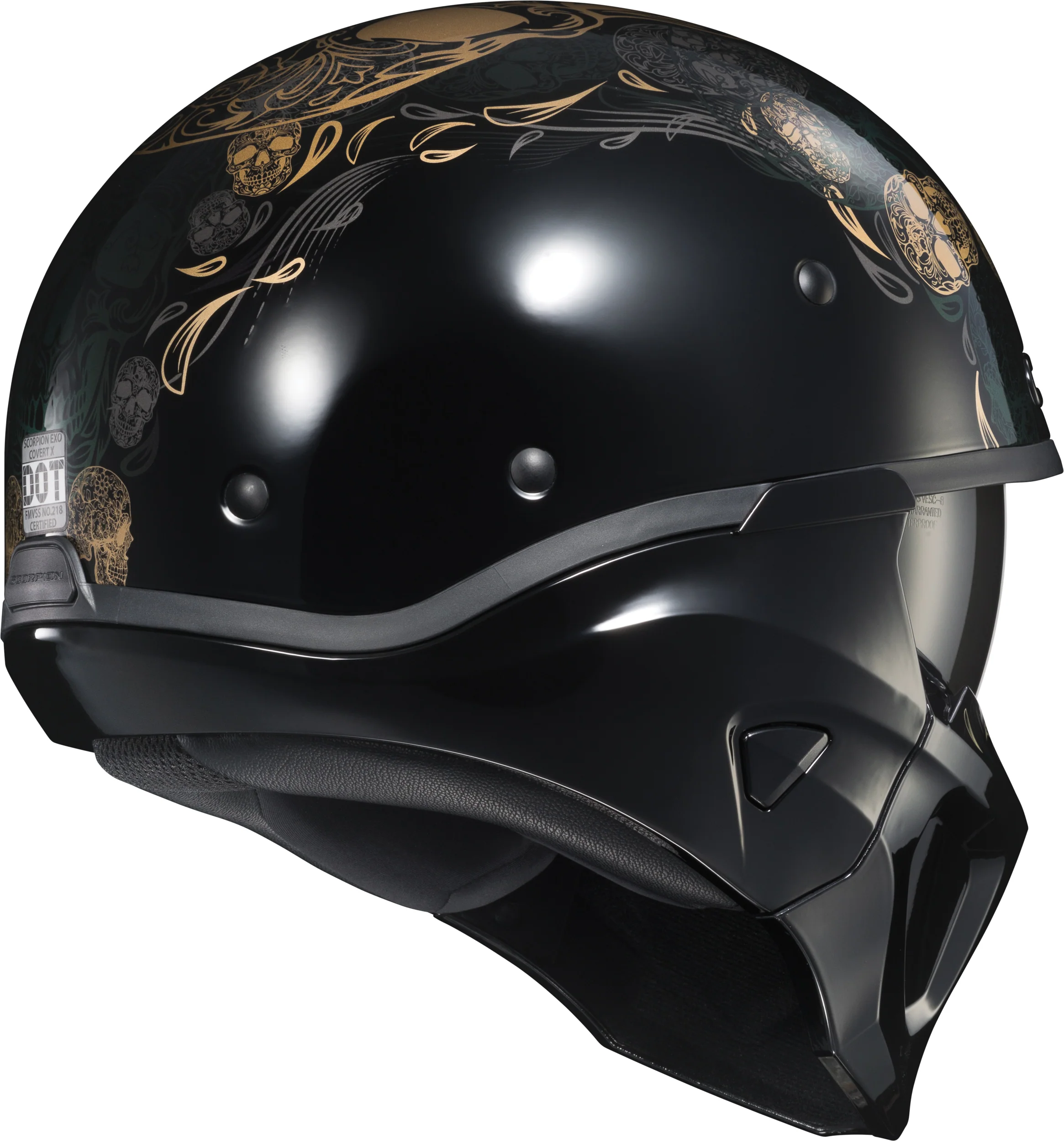 Scorpion Covert X Open Face Helmet Kalavera Lg - Image 2