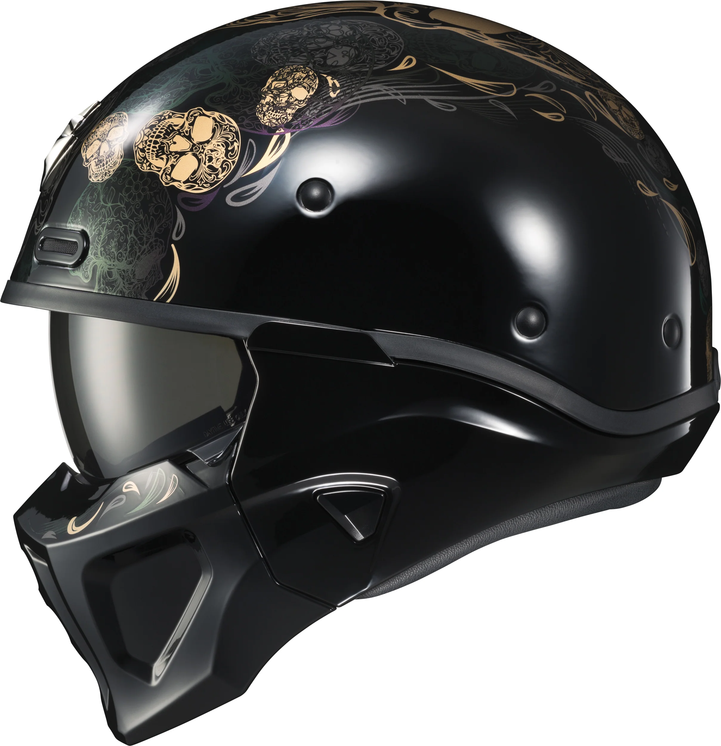Scorpion Covert X Open Face Helmet Kalavera Sm