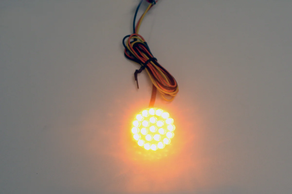 Custom Dynamics 1.25" Universal LED Cluster - Amber GEN-125-A
