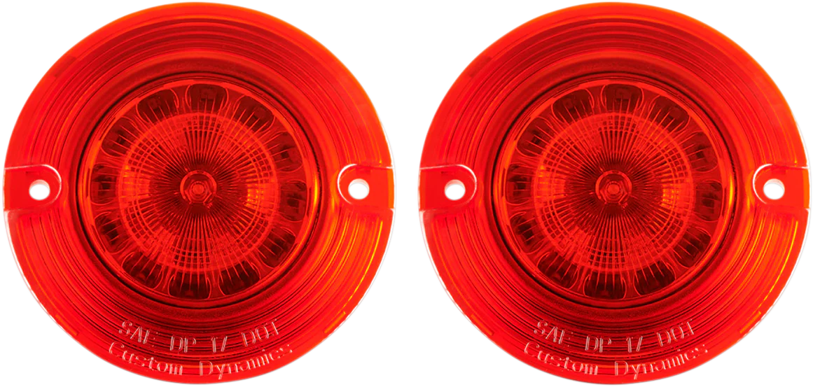 Custom Dynamics Flat Signal Insert - 1156 - Red PB-R-1156-T